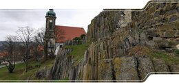 Basalt Der Burg Stolpen - Geologie - Sachsen.de