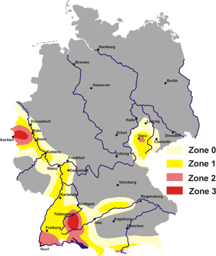 Erdbebengefährdung - Geologie - sachsen.de