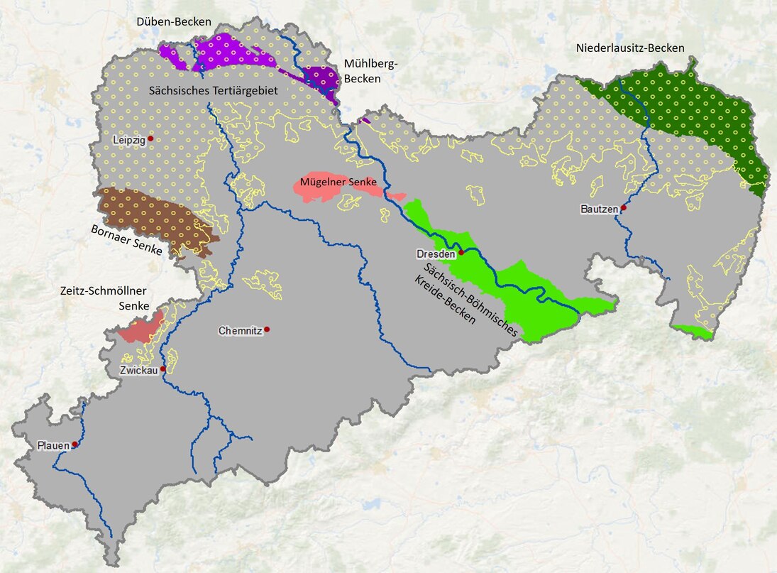 Der Geologische Aufbau Sachsens - Geologie - Sachsen.de