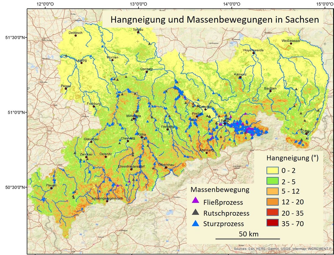 Massenbewegungen - Geologie - sachsen.de