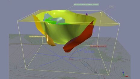 3D Modell der Struktur Börnersdorf